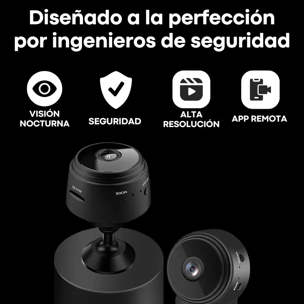 Mini Camara WiFi MicroVision Pro: Pack 2x1 Mas Envio Gratis